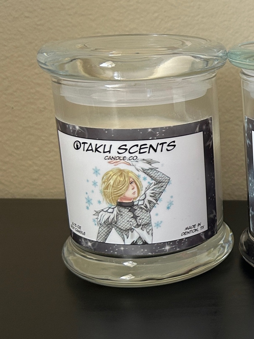 RARE Otaku Scents Russian Yuri Candle Yuri On Ice